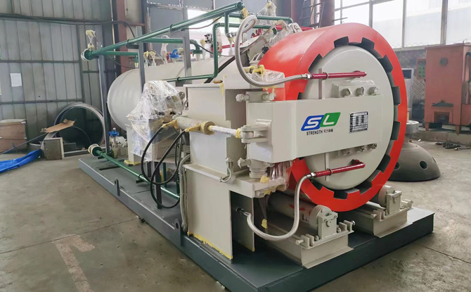 實力裝備成功發(fā)貨一臺氮化硅粉高壓釜，助力新能源領(lǐng)域發(fā)展